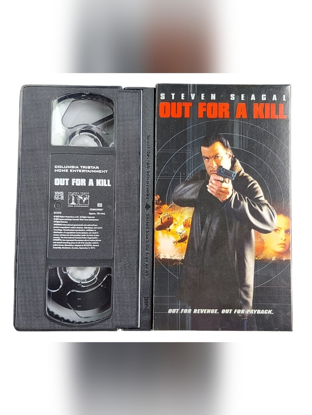 Out for a Kill VHS Tape